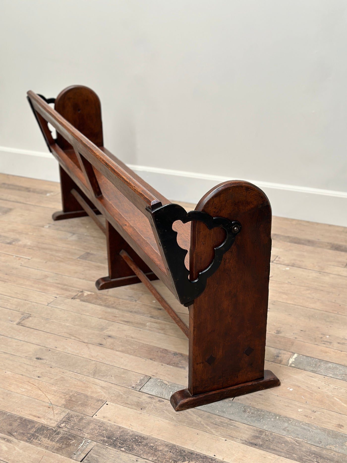 19th Century Reversible Tram Bench