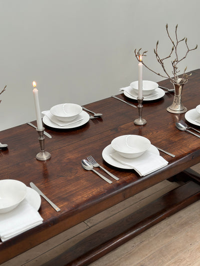 English Oak Monastery Table