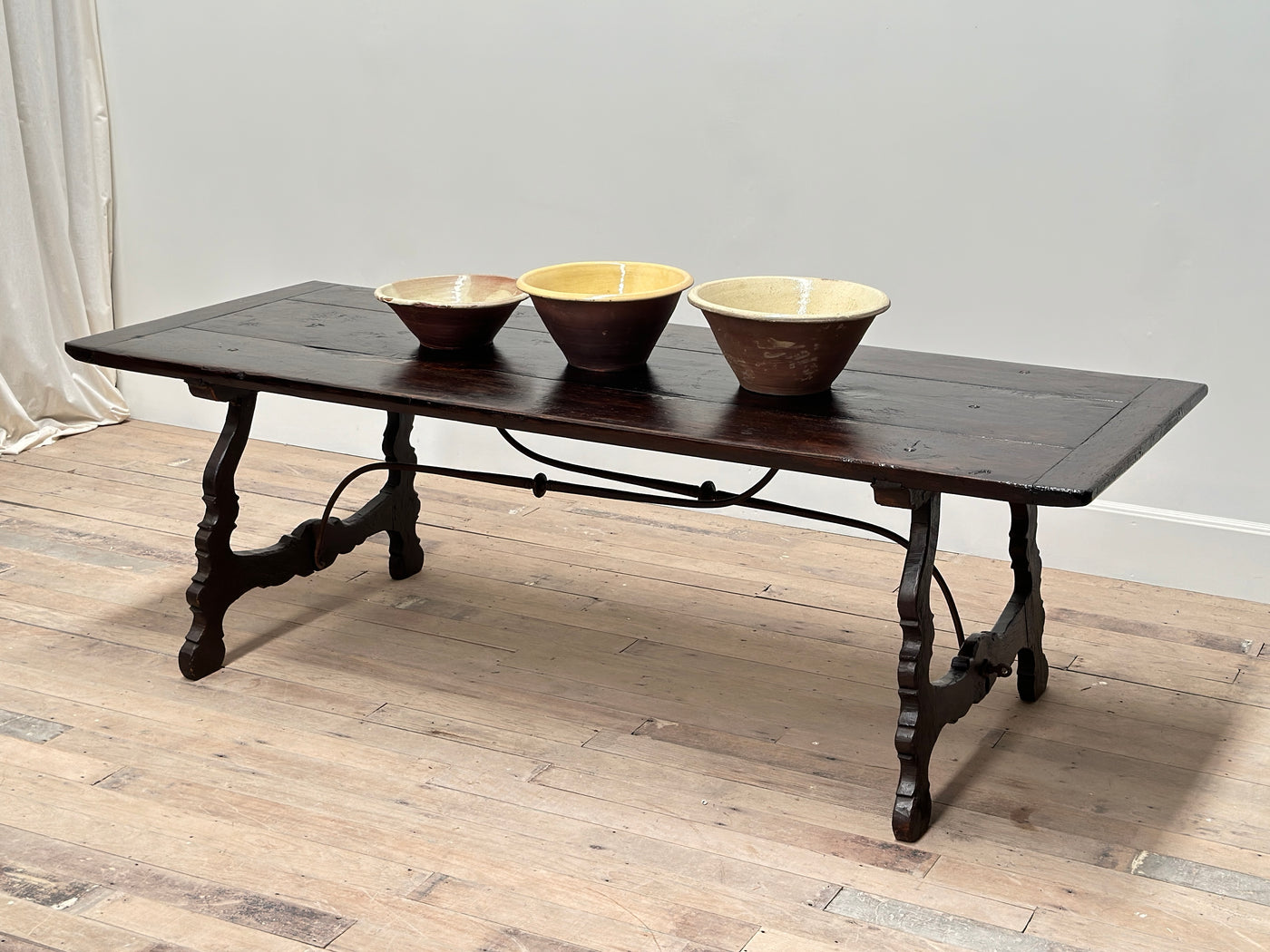 18th Century Spanish Walnut Dining Table