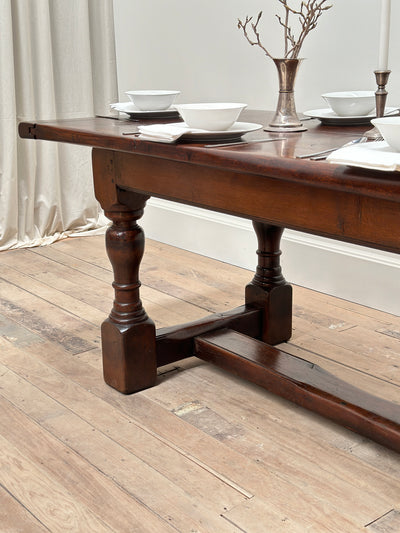 English Oak Monastery Table