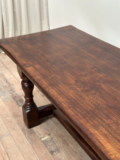 English Oak Monastery Table