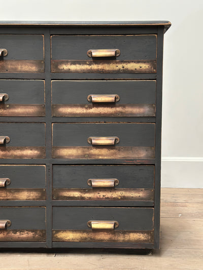 Vintage Bank of Drawers