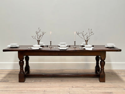 English Oak Monastery Table