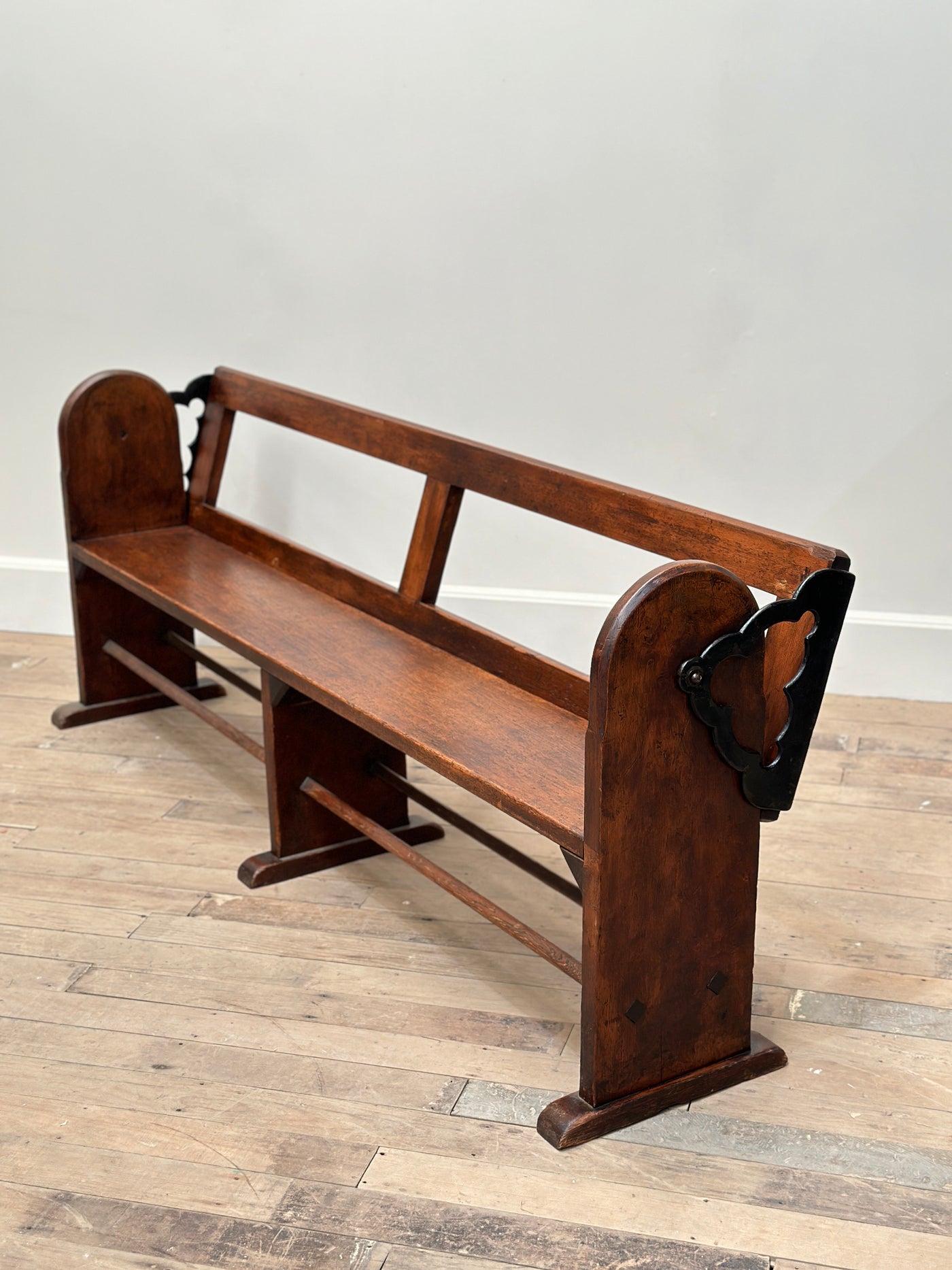 19th Century Reversible Tram Bench