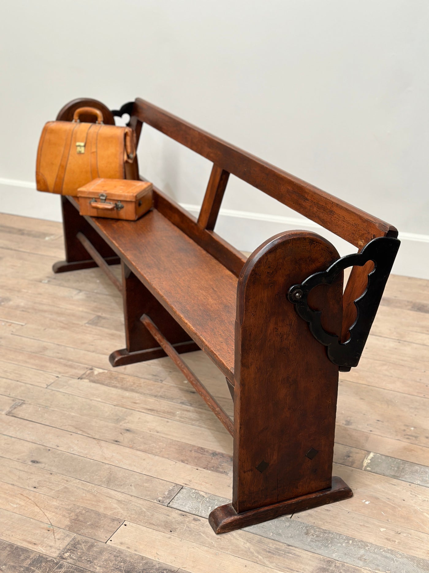 19th Century Reversible Tram Bench