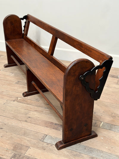 19th Century Reversible Tram Bench