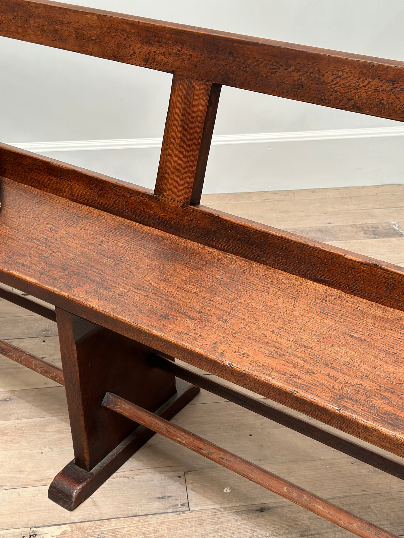 19th Century Reversible Tram Bench