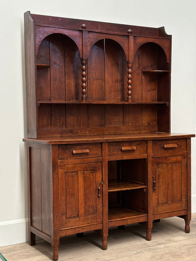 Antique Arts & Crafts Oak Dresser