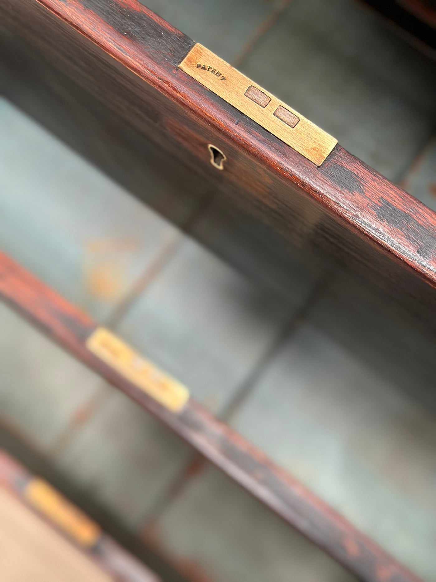 Antique Ebonised Chest Of Drawers