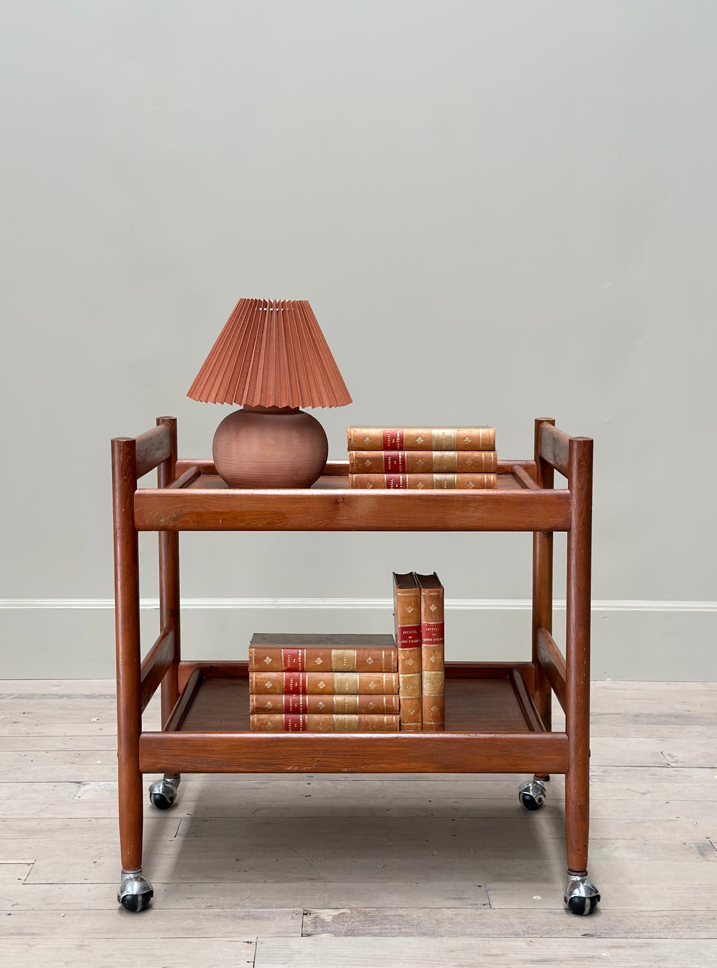 1960s Teak Bar Cart