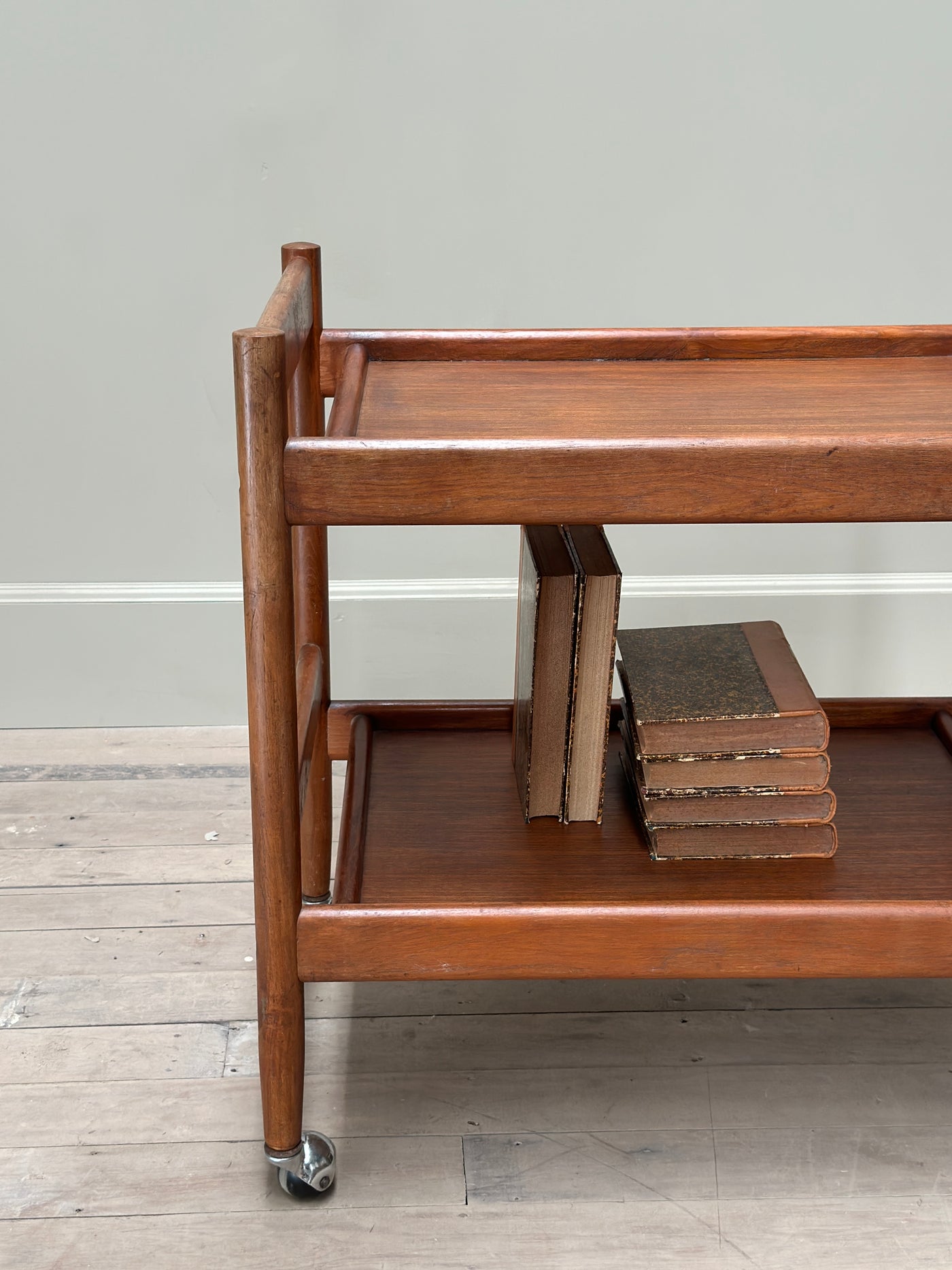 1960s Teak Bar Cart