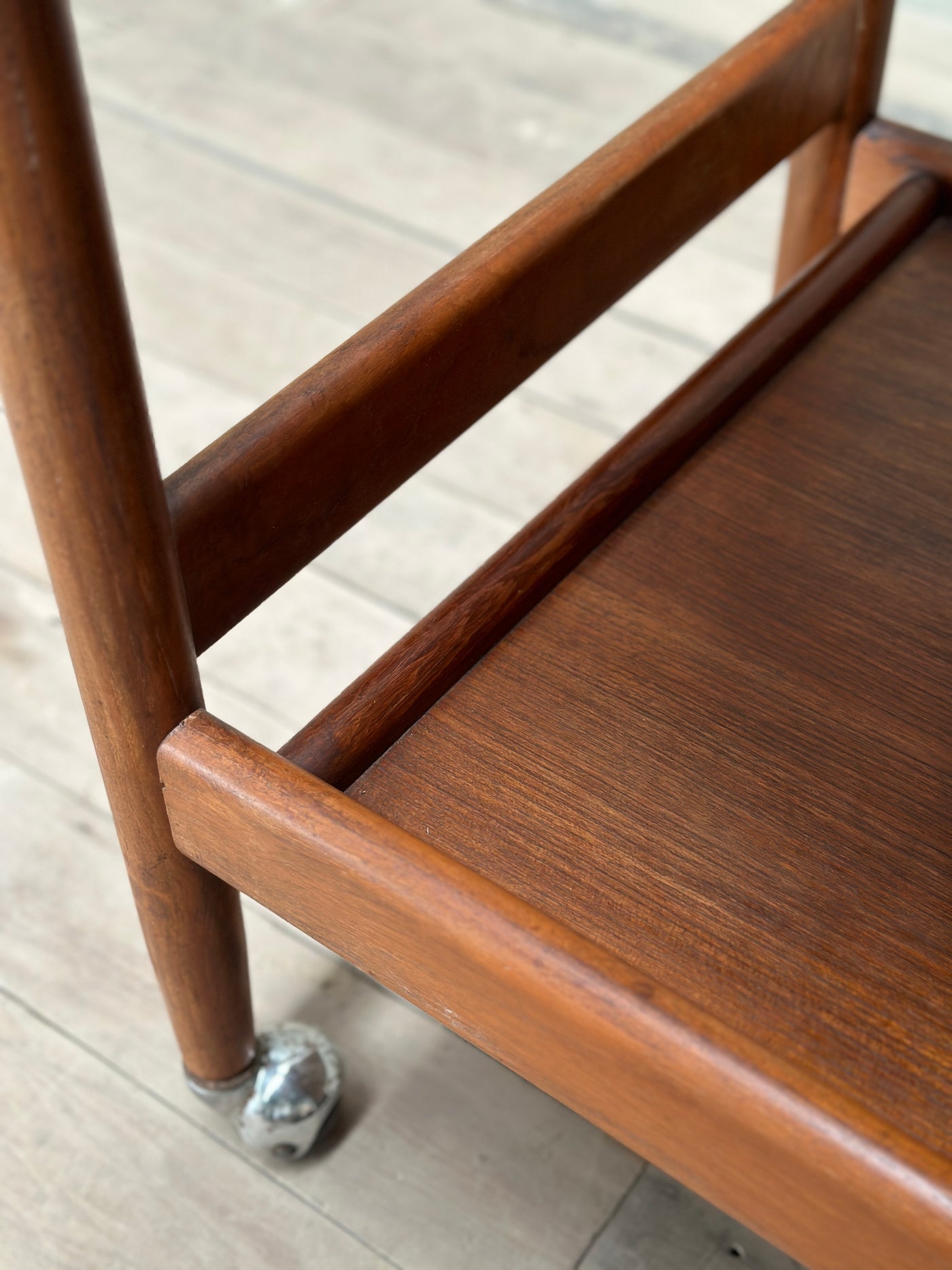 1960s Teak Bar Cart