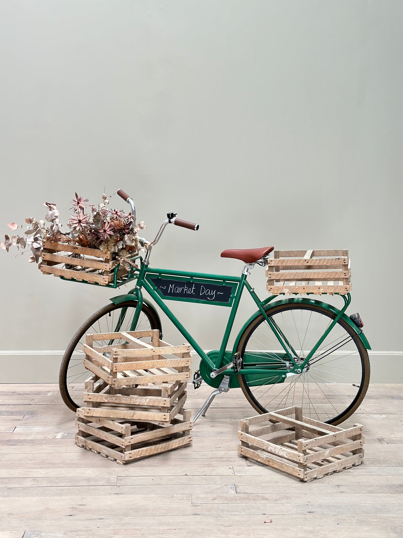 Vintage French Produce Crates